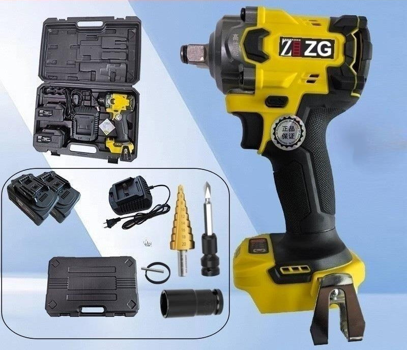 Lithium-Ion Impact Wrench, 4.0AH, Two Batteries, One Charger